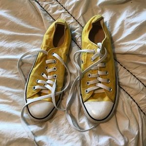 Lemon Yellow Low-Top Converse